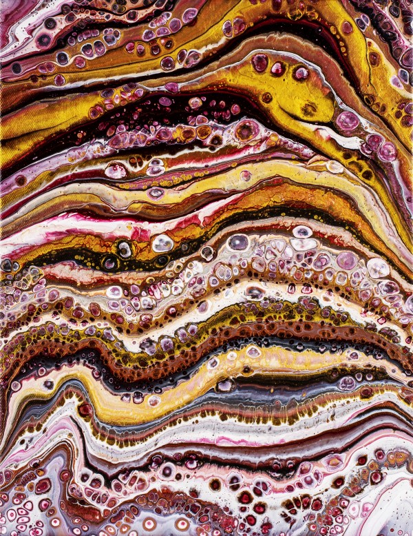 canvas 9 P by Edith Weiner